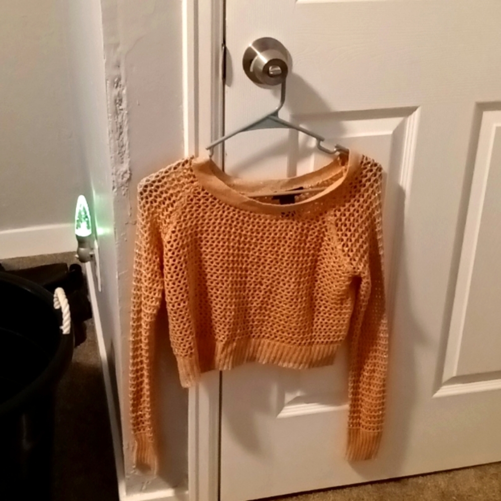 Glam Crop Sweater